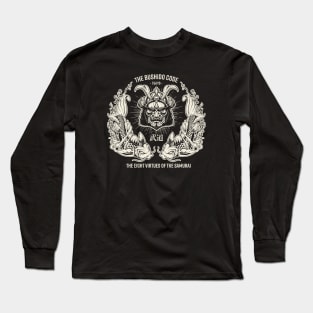 The Bushido Code Samurai Virtue Long Sleeve T-Shirt